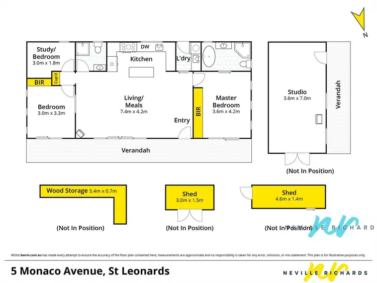 Floorplan of Homely house listing, 5 Monaco Avenue, St Leonards VIC 3223