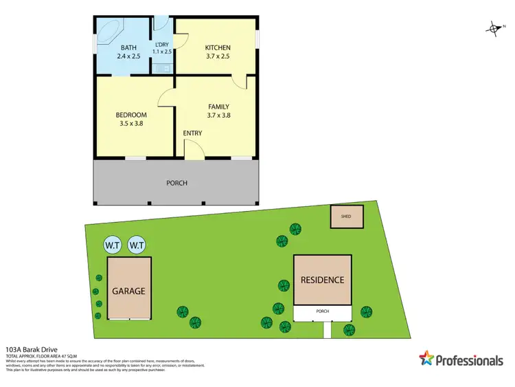 Floorplan of Homely land listing, 103A Barak Drive, Launching Place VIC 3139