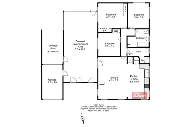 Floorplan of Homely house listing, 12 Oonah Crescent, Somerset TAS 7322