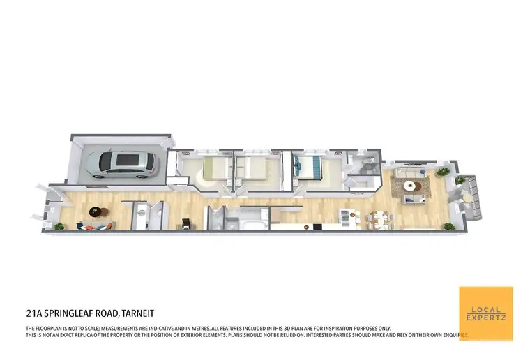 Floorplan of Homely house listing, 21A Springleaf Road, Tarneit VIC 3029