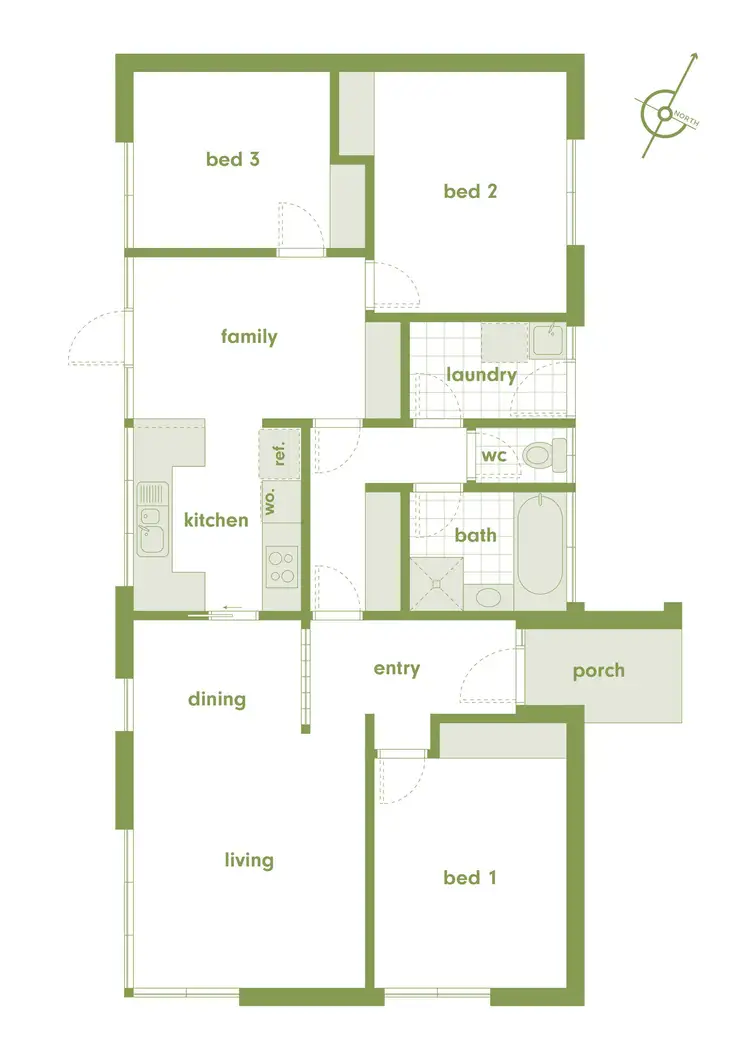 Floorplan of Homely house listing, 40 Bissenberger Crescent, Kambah ACT 2902