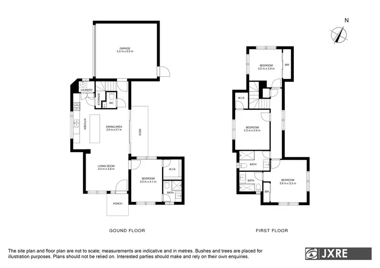 Floorplan of Homely townhouse listing, 1/11 Wandoo Court, Wheelers Hill VIC 3150