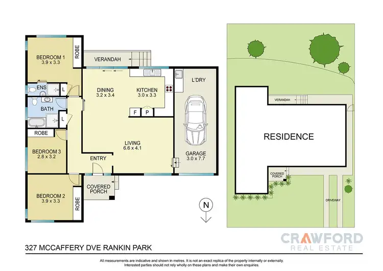 Floorplan of Homely house listing, 327 McCaffrey Drive, Rankin Park NSW 2287