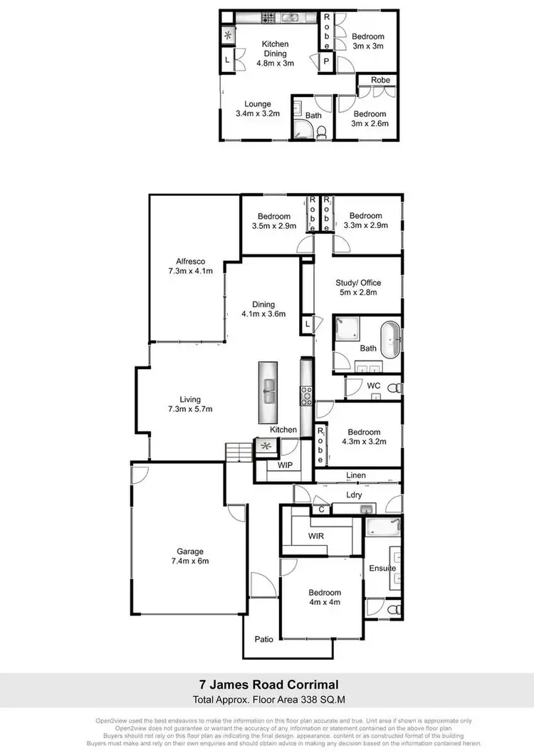 Floorplan of Homely house listing, 7 James Road, Corrimal NSW 2518