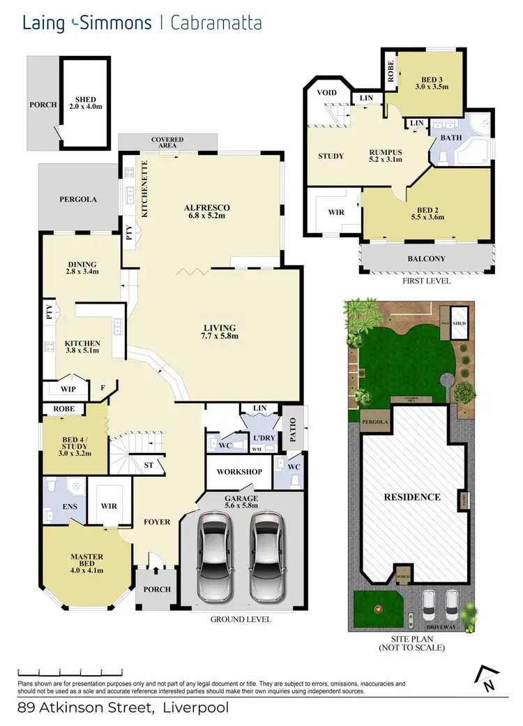 Floorplan of Homely house listing, 89 Atkinson Street, Liverpool NSW 2170