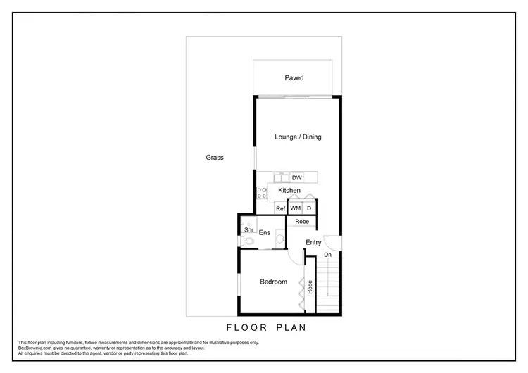 Floorplan of Homely townhouse listing, 7/101 Eggleston Crescent, Chifley ACT 2606