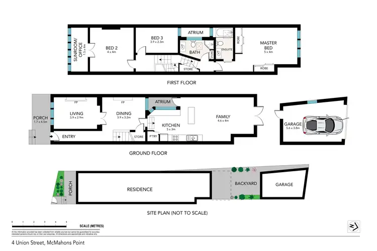 Floorplan of Homely house listing, 4 Union Street, Mcmahons Point NSW 2060