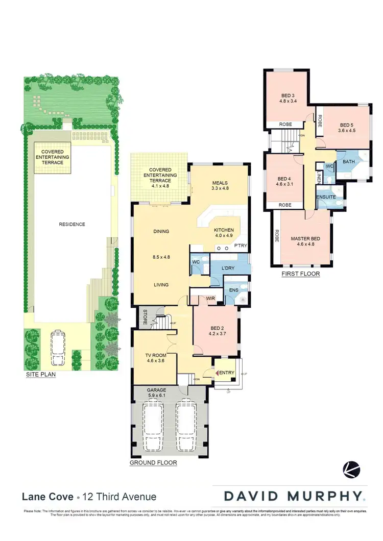 Floorplan of Homely house listing, 12 Third Avenue, Lane Cove NSW 2066