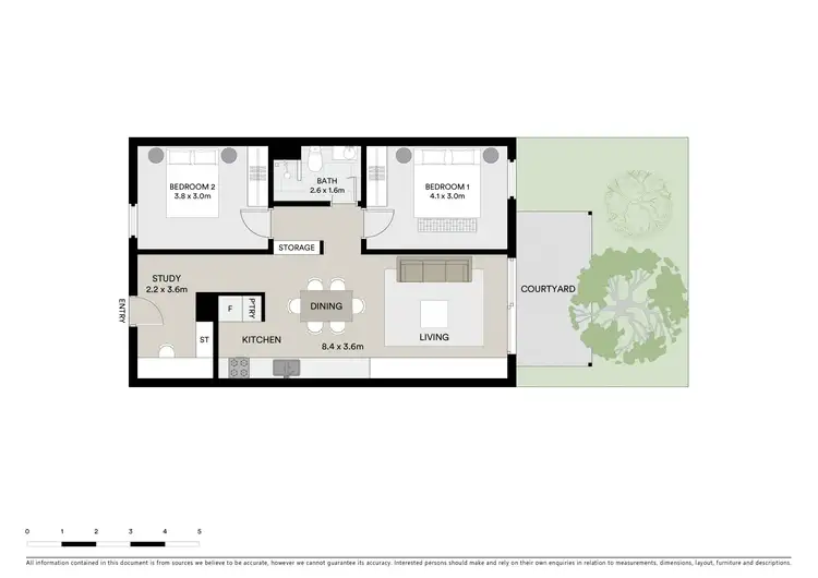 Floorplan of Homely apartment listing, 4/11 Davey Street, Ballarat Central VIC 3350