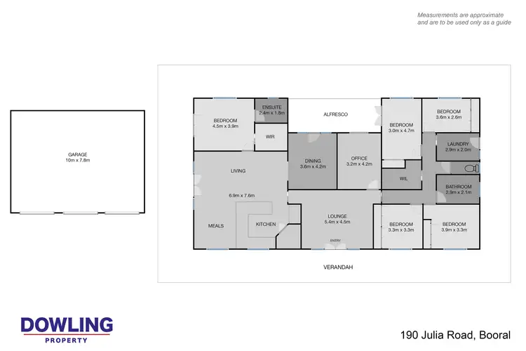 Floorplan of Homely rural property listing, 190 Julia Road, Booral NSW 2425