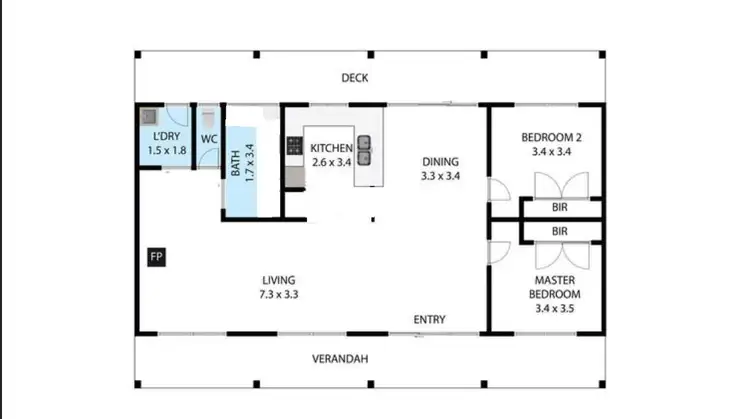 Floorplan of Homely house listing, 20 Baden Powell Drive, Healesville VIC 3777