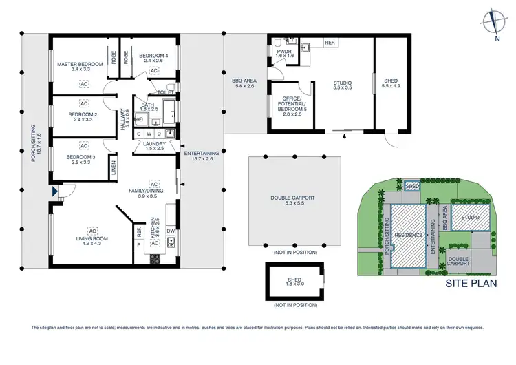 Floorplan of Homely house listing, 22 Golding Drive, Glendenning NSW 2761