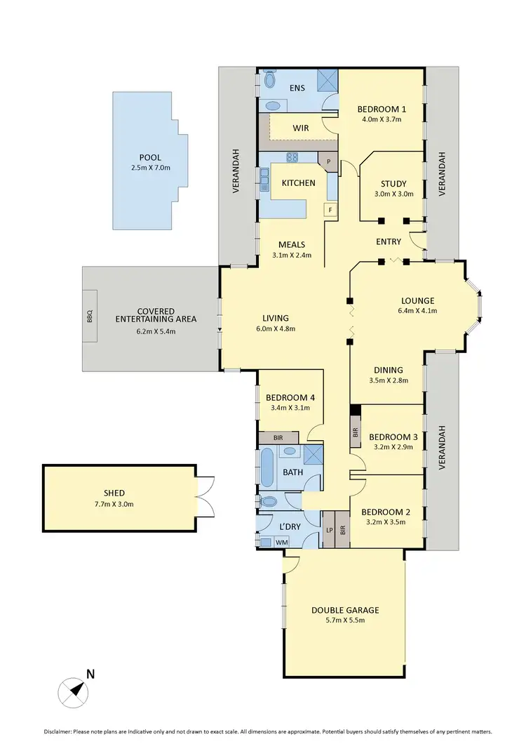 Floorplan of Homely house listing, 11 Merlot Grove, Sunbury VIC 3429