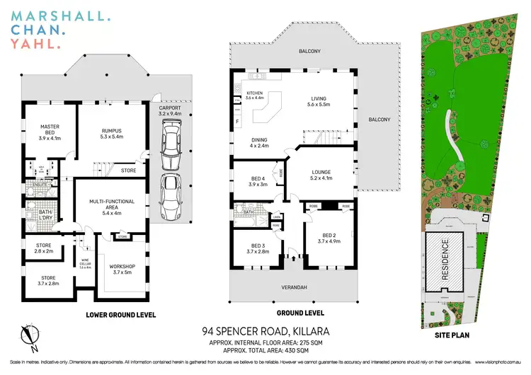 Floorplan of Homely house listing, 94 Spencer Road, Killara NSW 2071