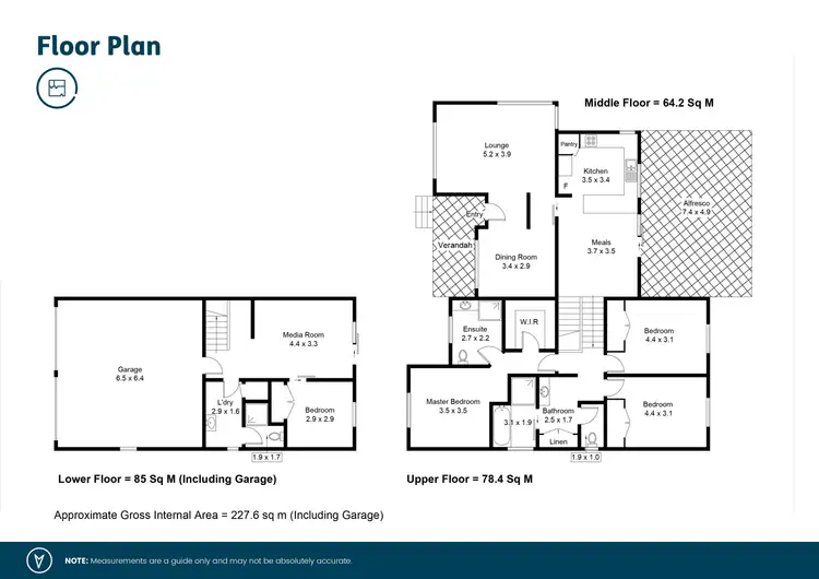 Floorplan of Homely house listing, 13 Corina Avenue, Bolwarra Heights NSW 2320