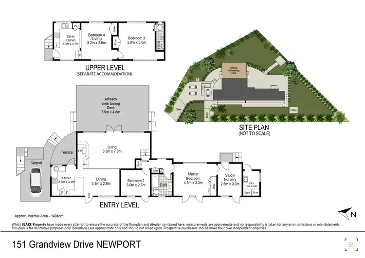 Floorplan of Homely house listing, 151 Grandview Drive, Newport NSW 2106