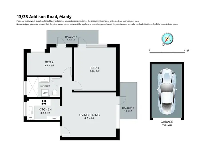 Floorplan of Homely apartment listing, 13/33 Addison Road, Manly NSW 2095