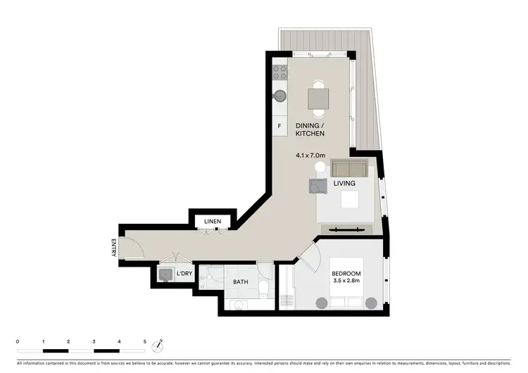Floorplan of Homely apartment listing, 1313/3 Herbert Street, St Leonards NSW 2065