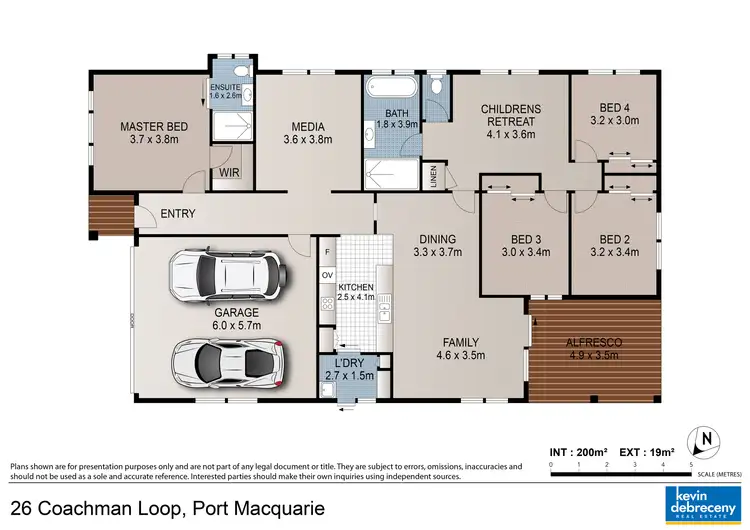 Floorplan of Homely house listing, 26 Coachman Loop, Port Macquarie NSW 2444
