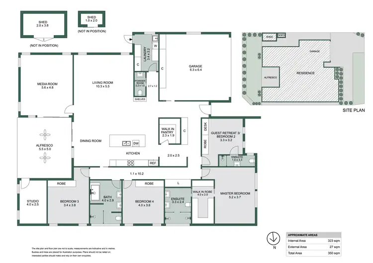 Floorplan of Homely house listing, 24 Beluga Drive, Cameron Park NSW 2285