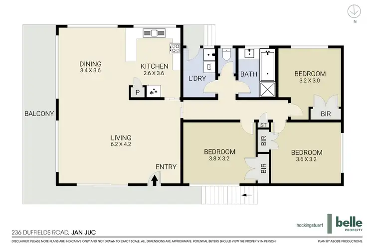 Floorplan of Homely house listing, 236 Duffields Road, Jan Juc VIC 3228