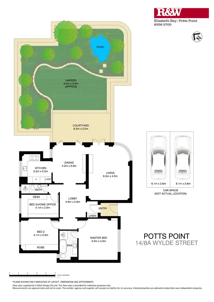 Floorplan of Homely apartment listing, 14/8A Wylde Street, Potts Point NSW 2011