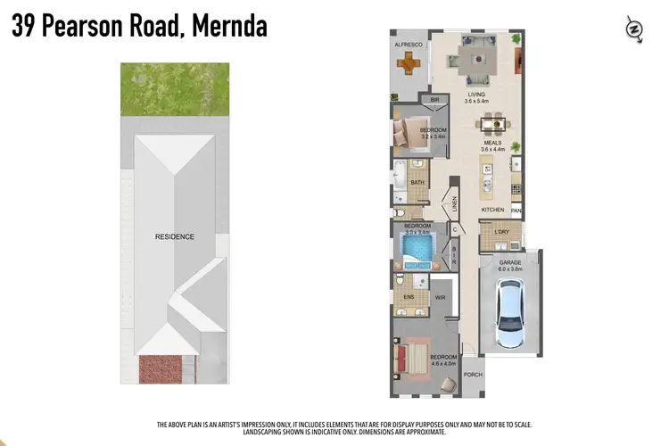 Floorplan of Homely house listing, 39 Pearson Road, Mernda VIC 3754
