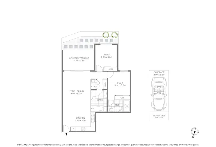 Floorplan of Homely apartment listing, 10/33-39 Georges River Road, Croydon Park NSW 2133