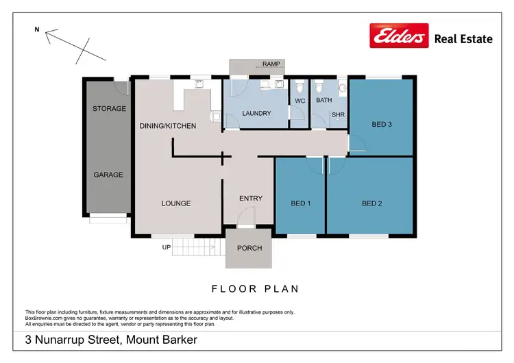 Floorplan of Homely house listing, 3 Nunarrup Street, Mount Barker WA 6324
