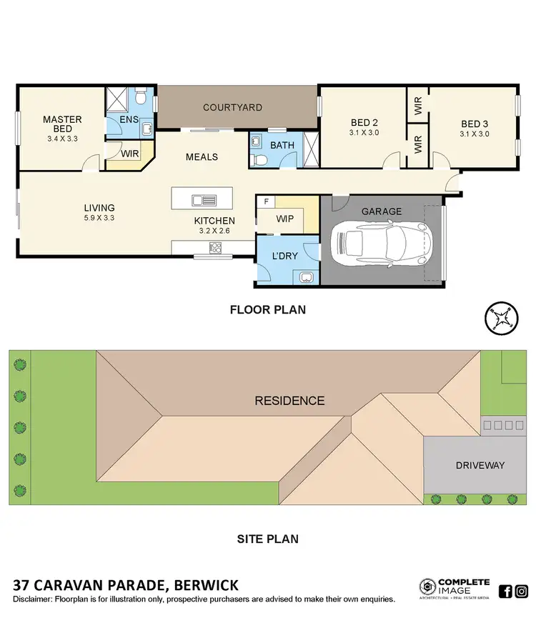 Floorplan of Homely house listing, 37 Caravan Parade, Berwick VIC 3806