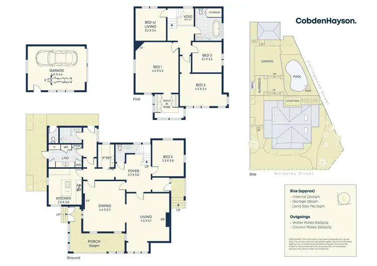 Floorplan of Homely house listing, 11 Wolseley Street, Drummoyne NSW 2047