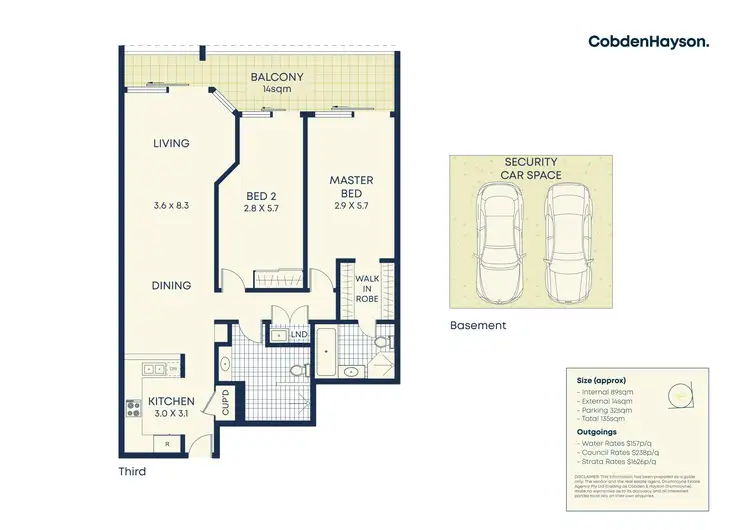 Floorplan of Homely apartment listing, 20/2A Church Street, Drummoyne NSW 2047