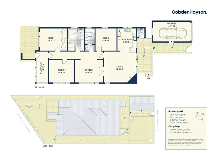 Floorplan of Homely house listing, 4 Sisters Crescent, Drummoyne NSW 2047