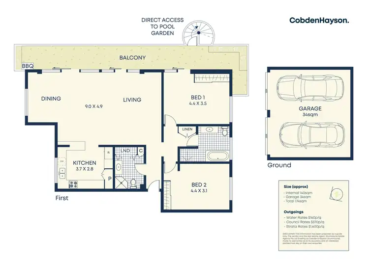 Floorplan of Homely apartment listing, 3/1 Teviot Avenue, Abbotsford NSW 2046