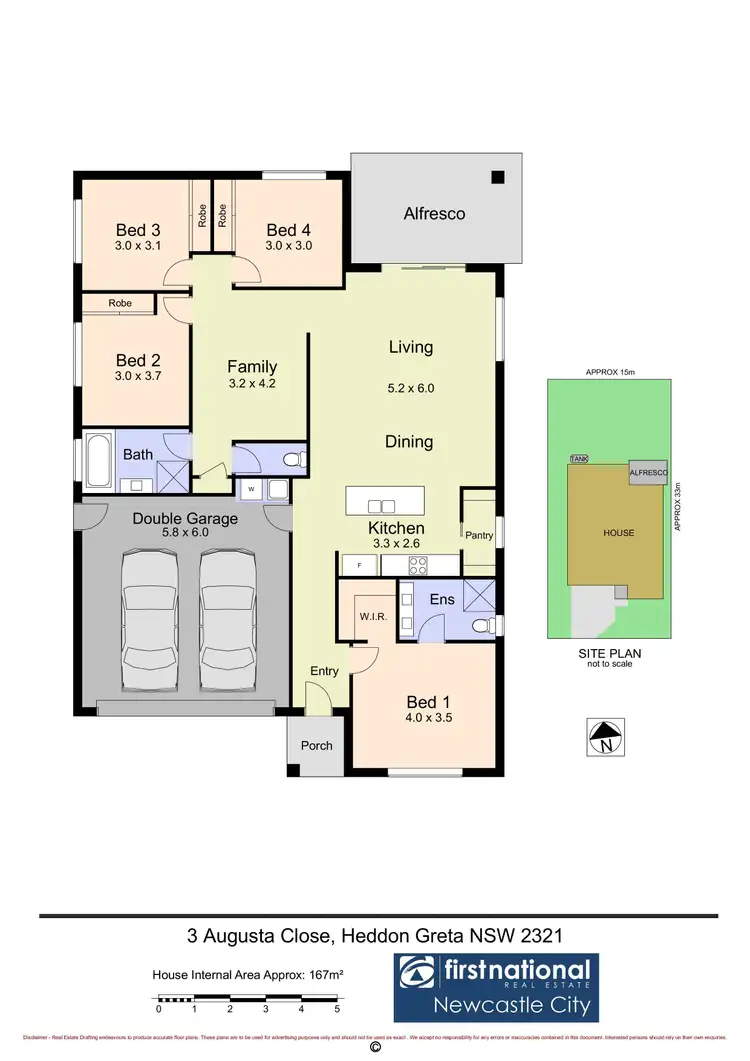 Floorplan of Homely house listing, 3 Augusta Close, Heddon Greta NSW 2321