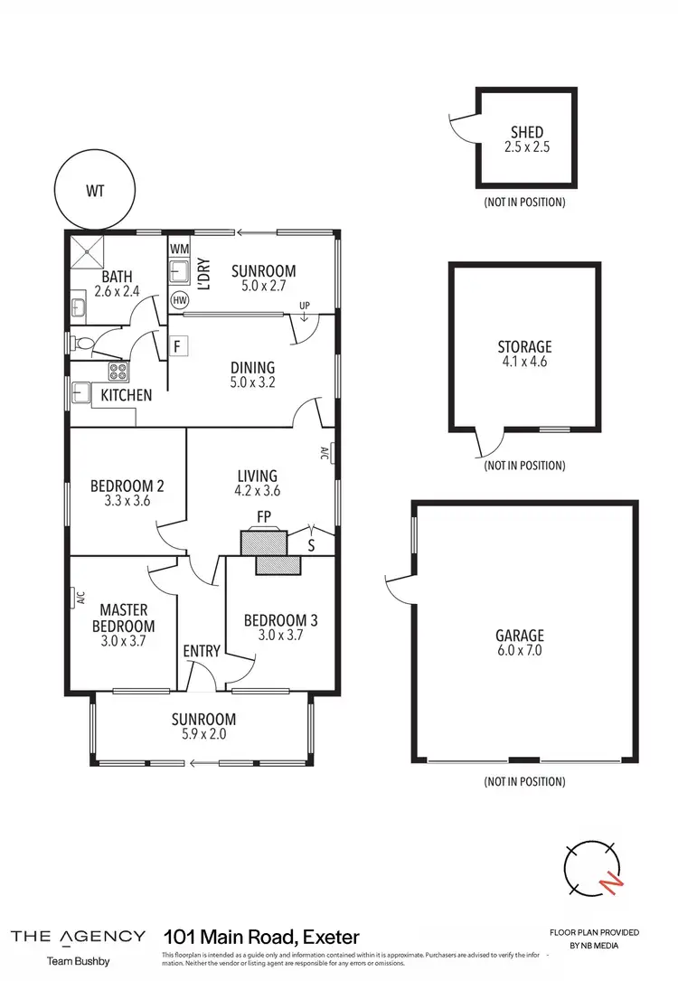 Floorplan of Homely house listing, 101 Main Road, Exeter TAS 7275