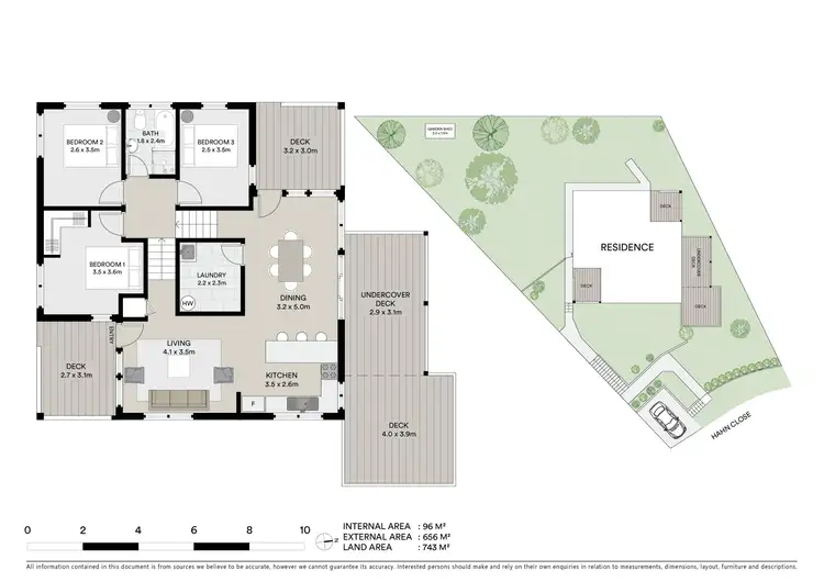 Floorplan of Homely house listing, 6 Hahn Close, Macksville NSW 2447