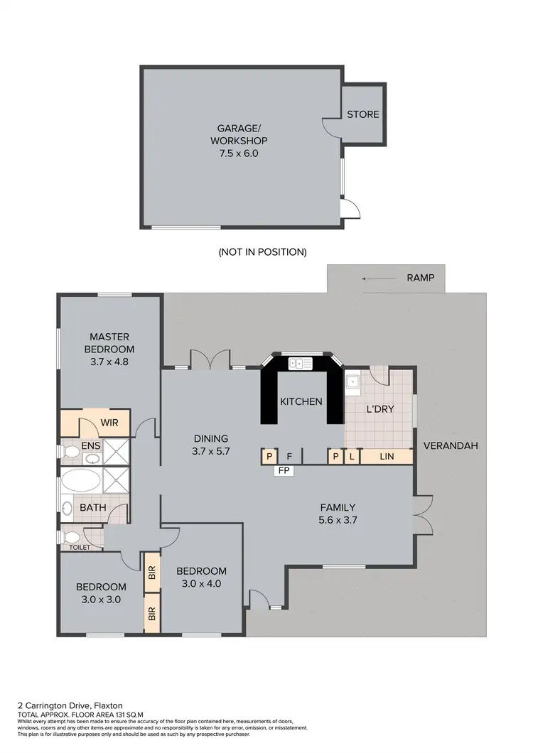 Floorplan of Homely house listing, 2 Carrington Drive, Flaxton QLD 4560