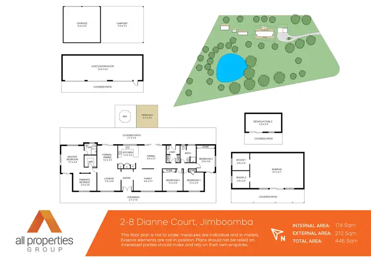 Floorplan of Homely house listing, 42-58 Victoria Drive, Jimboomba QLD 4280