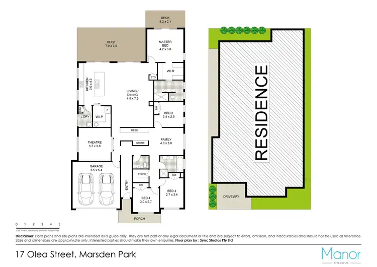 Floorplan of Homely house listing, 17 Olea Street, Marsden Park NSW 2765