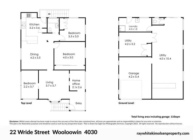 Floorplan of Homely house listing, 22 Wride Street, Wooloowin QLD 4030