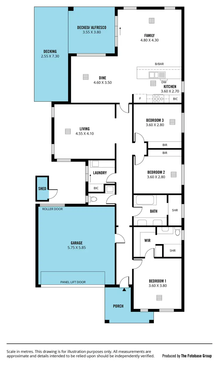 Floorplan of Homely house listing, 50 Simcoe Avenue, Seaford Meadows SA 5169