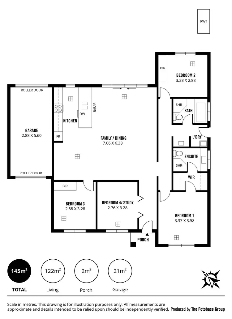 Floorplan of Homely house listing, 33A Clifton Street, Camden Park SA 5038