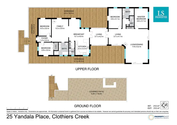 Floorplan of Homely house listing, 25 Yandala Place, Clothiers Creek NSW 2484