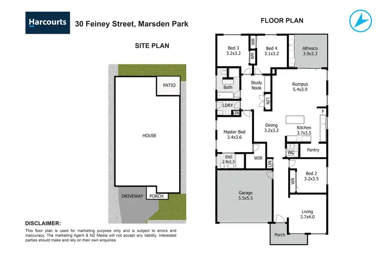 Floorplan of Homely house listing, 30 Feiney Street, Marsden Park NSW 2765
