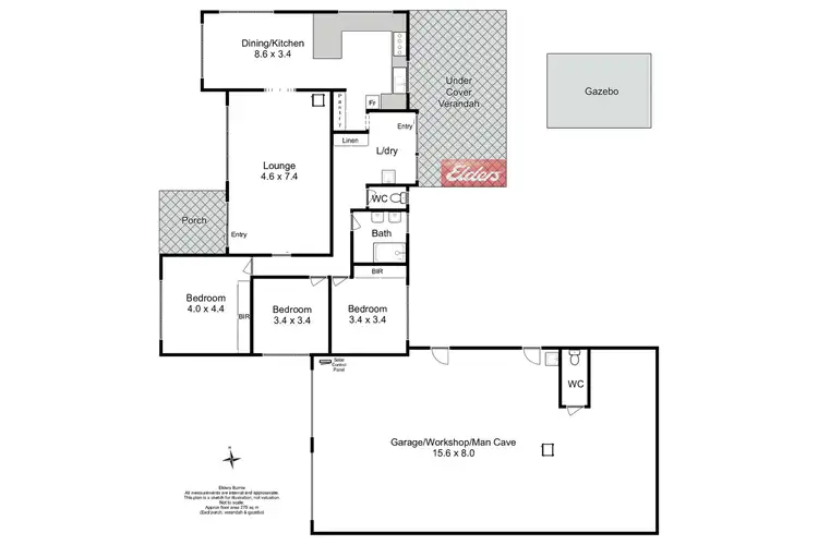 Floorplan of Homely rural property listing, 519 Natone Road, Natone TAS 7321