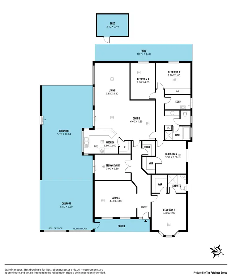 Floorplan of Homely house listing, 14 Philipson Crescent, Sheidow Park SA 5158