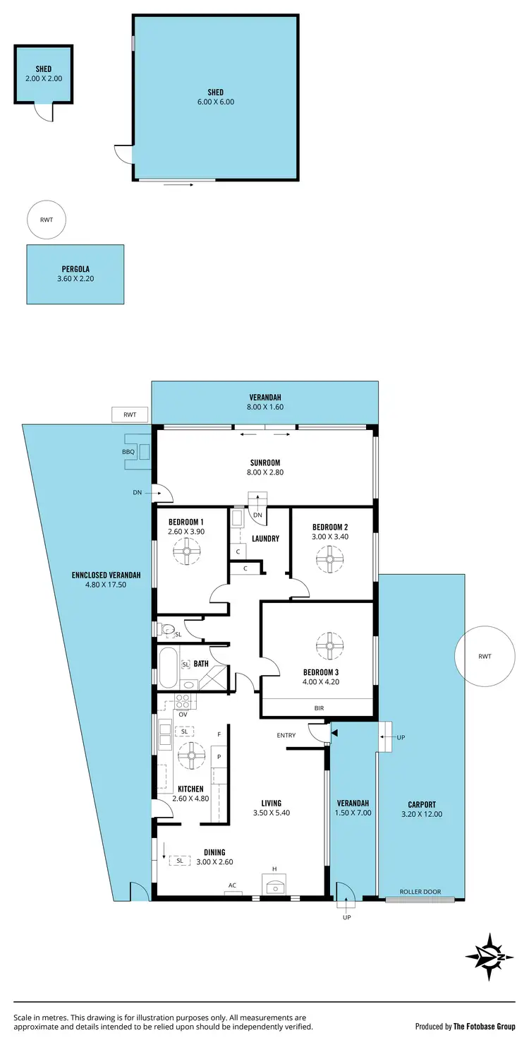 Floorplan of Homely house listing, 6 Tripoli Road, Happy Valley SA 5159