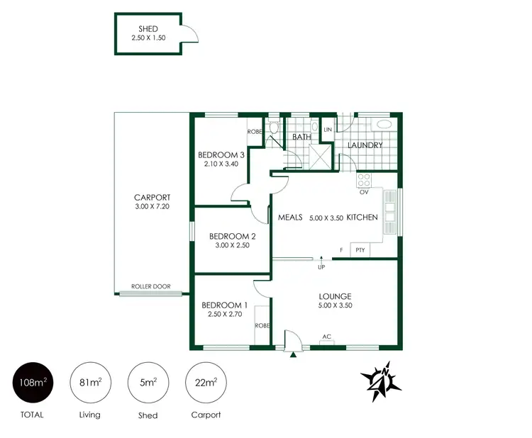 Floorplan of Homely house listing, 19 Druids Avenue, Mount Barker SA 5251