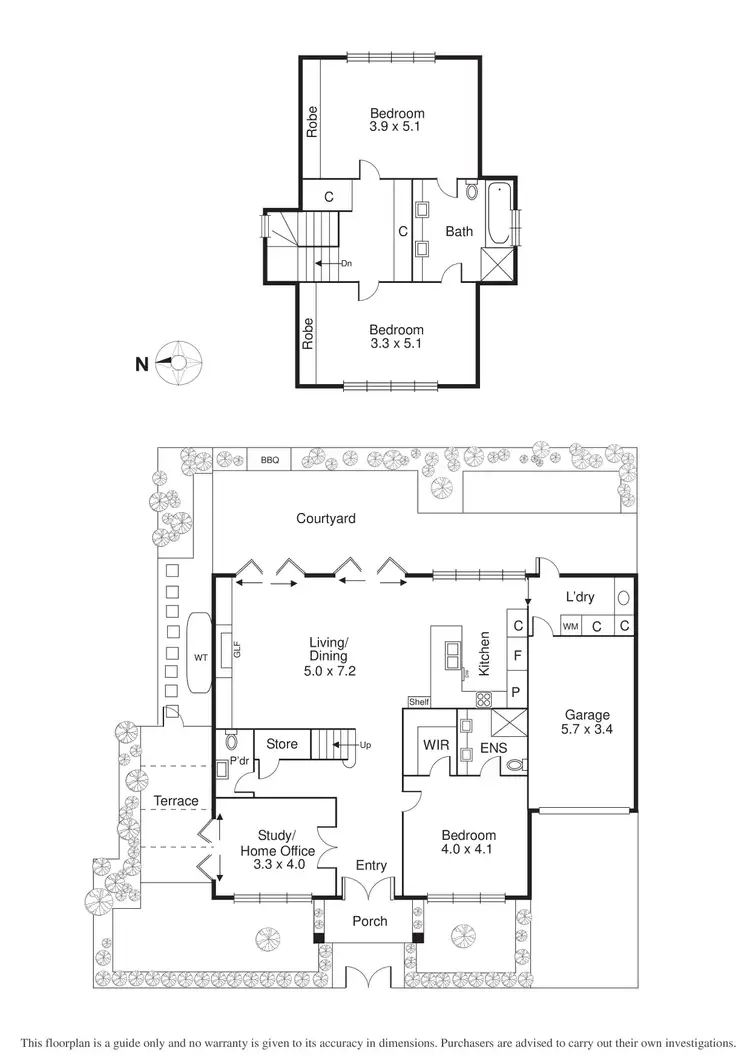 Floorplan of Homely house listing, 26 Foote Street, Brighton VIC 3186